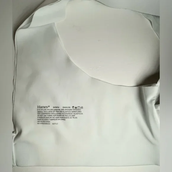 Hanes Bra White - Picture 4 of 6